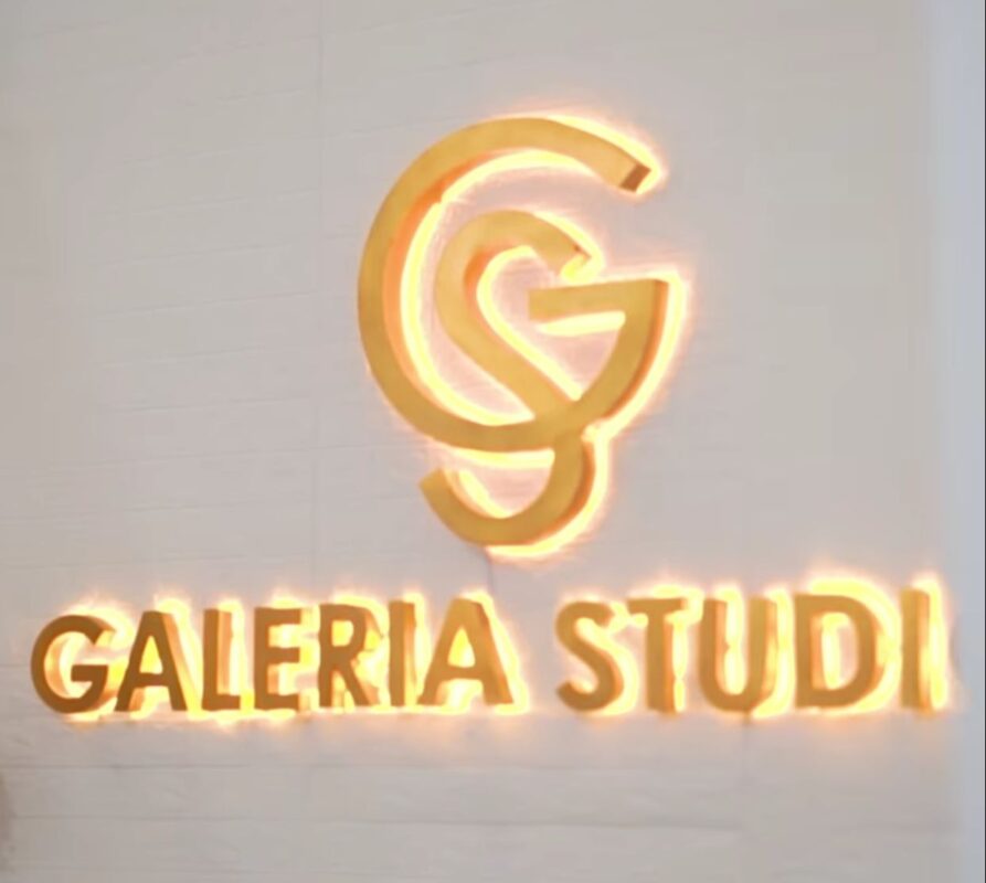 Huruf Timbul Galeria Studi Neon Box Malang by RAN Advertising